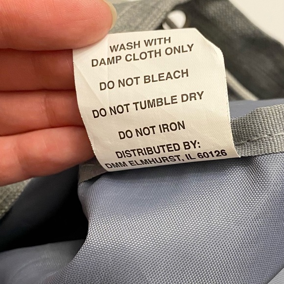 Fitkicks Throwback Backpack Daypack Bag Grey Black Travel Storage Compartment - Picture 11 of 12